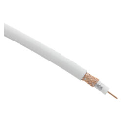 Q-Link coax kabel - prof - klasse A - Ø7 mm² - 10 m - wit