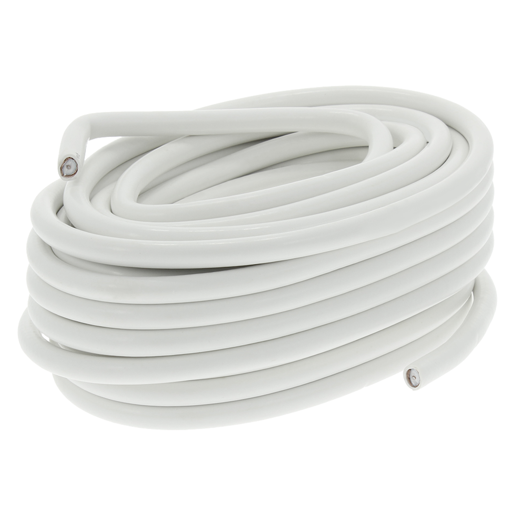 Q-Link coax kabel - prof - klasse A - Ø7 mm² - 50 m - wit