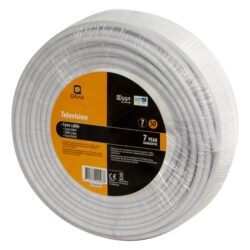 Q-Link coax kabel - prof - klasse A - Ø7 mm² - 50 m - wit - Afbeelding 4