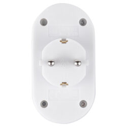 Q-Link verdeelstekker - 2 x randaarde - 16A - wit - Afbeelding 3