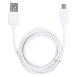 Q-Link datakabel - USB/type-C - vinyl - wit