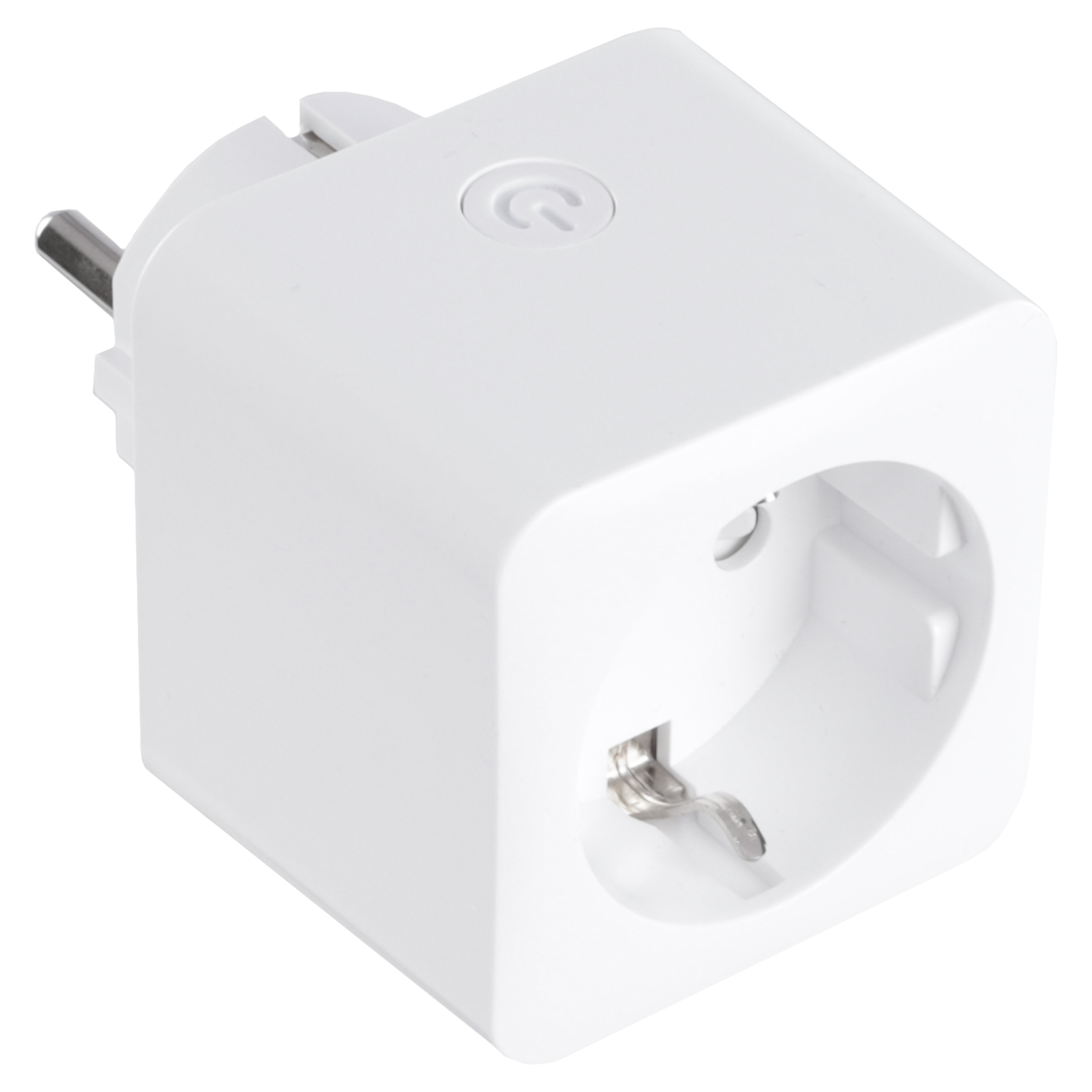 Q-Link adapterstekker - randaarde - WIFI meter - 16A - wit