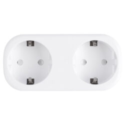 Q-Link verdeelstekker - 2-voudig - randaarde - WIFI meter - 16A - wit - Afbeelding 3