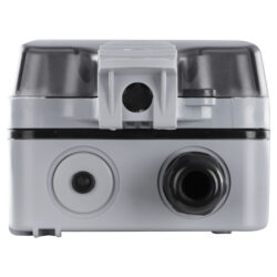 Q-Link contactdoos - opbouw - randaarde - WIFI - IP66 - 16A - grijs/zwart - Afbeelding 3