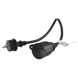 Q-Link verlengsnoer - randaarde - IP44 - H05RRF - 3 x 1.5 mm² - 20 m - zwart - Afbeelding 4