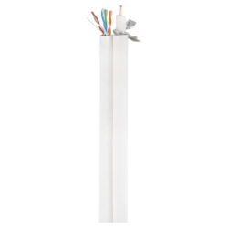 Q-Link COAX/UTP kabel - DUO - RG6/CAT5E - 25 m - wit