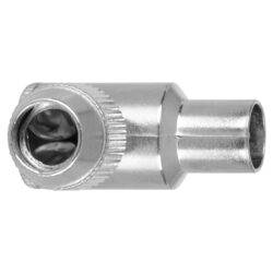 Q-Link COAX stekker - haaks - male - metaal - Afbeelding 3