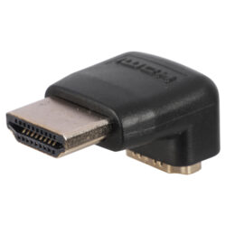 Q-Link HDMI connector - gold plated - haaks - male/female