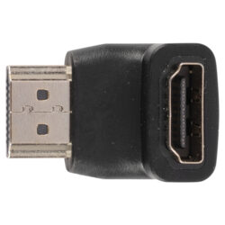 Q-Link HDMI connector - gold plated - haaks - male/female - Afbeelding 2