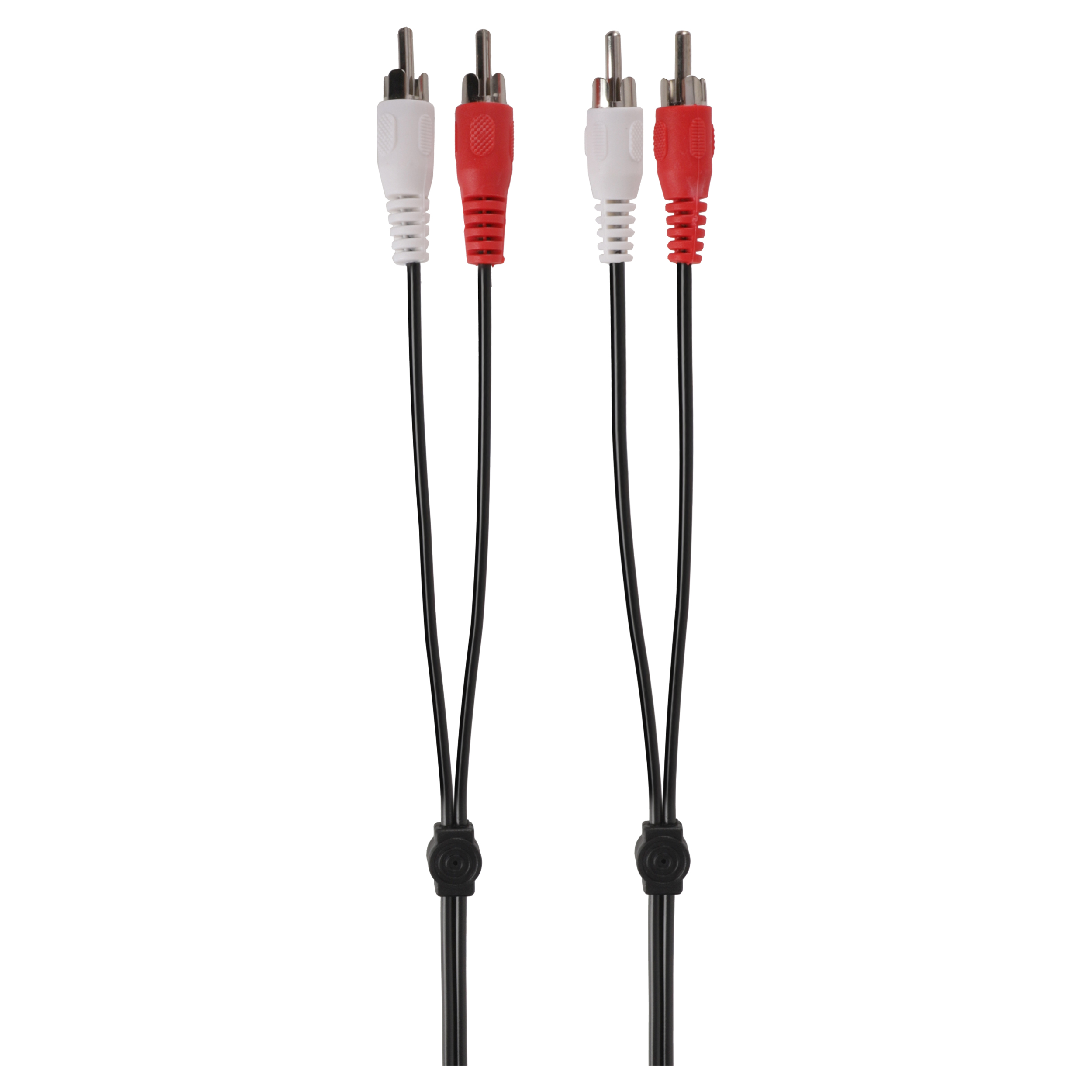 Q-Link tulp kabel - 2 RCA/2 RCA - male-male - rood/wit - 3 m