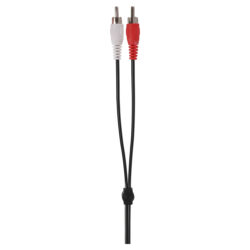 Q-Link tulp kabel - 2 RCA/2 RCA - male-male - rood/wit - 10 m