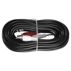 Q-Link tulp kabel - 2 RCA/2 RCA - male-male - rood/wit - 10 m - Afbeelding 3
