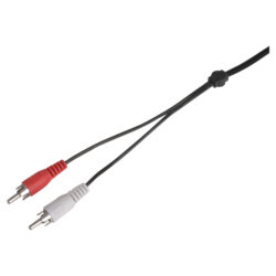 Q-Link tulp kabel - 2 RCA/2 RCA - male-male - rood/wit - 10 m - Afbeelding 4