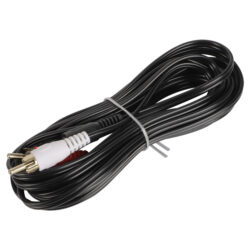 Q-Link tulp kabel - 1ste/2 RCA - male-male - rood/wit - 5 m - Afbeelding 2