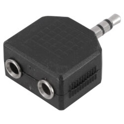 Q-Link stereo splitter - 3.5 mm - 1 x male/2 x female