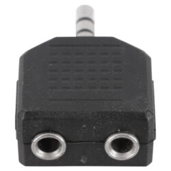 Q-Link stereo splitter - 3.5 mm - 1 x male/2 x female - Afbeelding 2