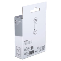 Q-Link adapter - 1 x USB C/A en 1 x USB-A/C 3.0 - zwart - Afbeelding 4