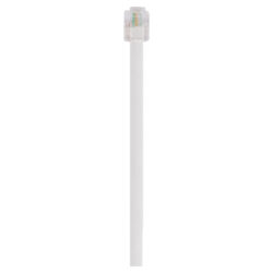 Q-Link telefoon aansluitsnoer - KPN/2 RJ11 plug - wit - 2 m