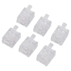 Q-Link telefoon plug - modulair - RJ11 - 4-polig