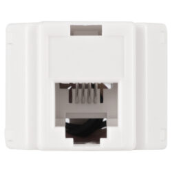 Q-Link telefoon splitter - NL - modulair - RJ11 - 4-polig - 1 female - 2 female - wit - Afbeelding 4