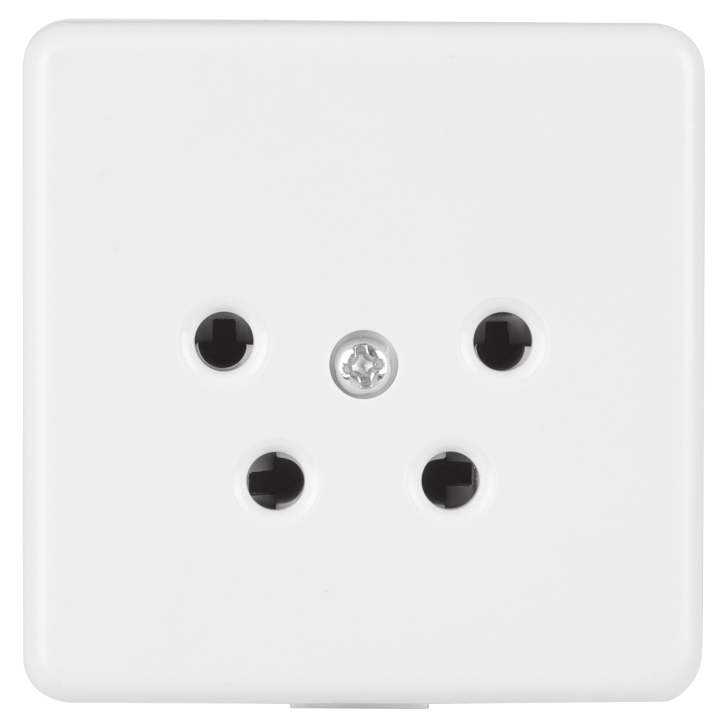 Q-Link telefoon contactdoos - nl - opbouw - modulair - 4-polig - wit