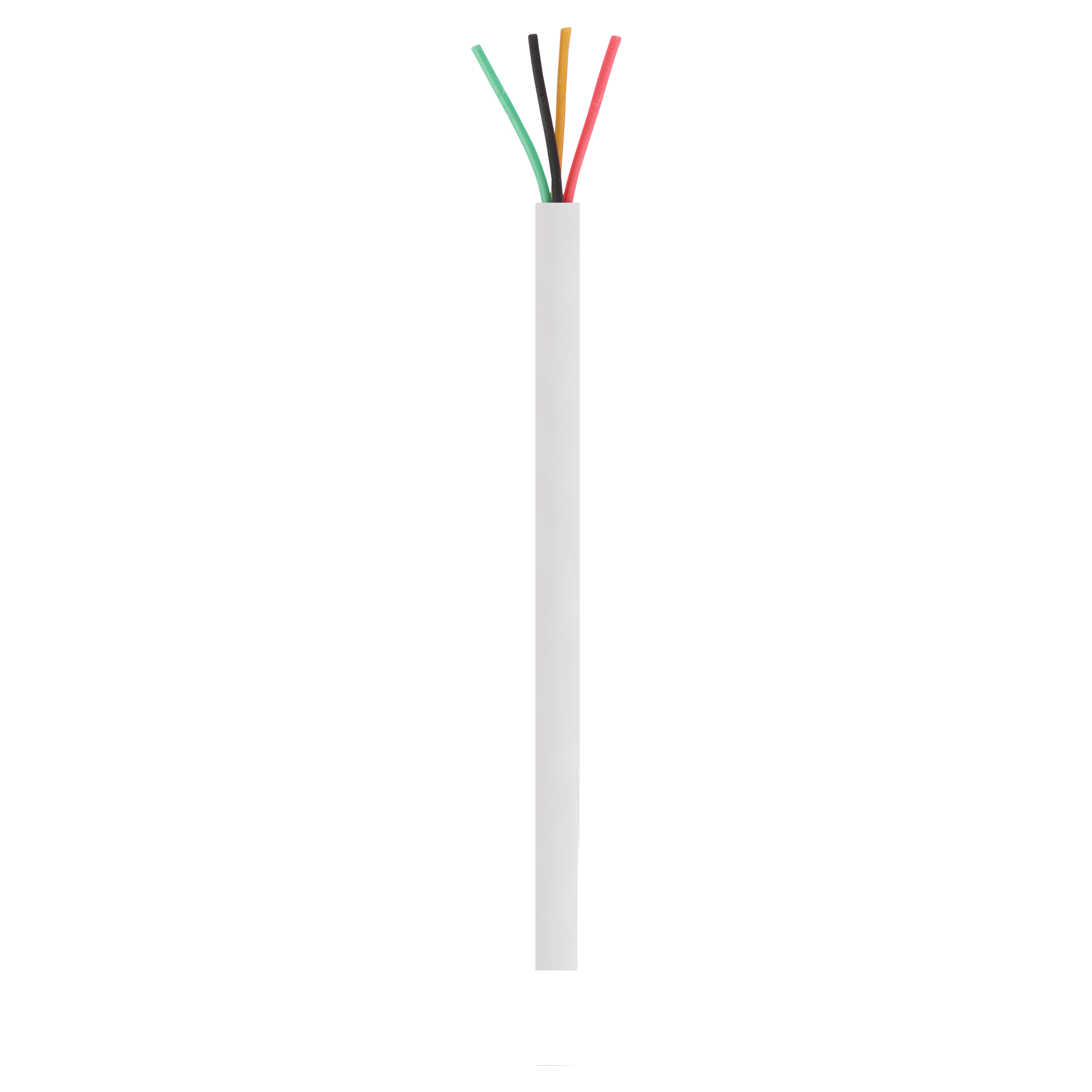 Q-Link telefoon kabel - rond - 4 x 0.5 - wit - 20 m
