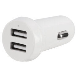 Q-Link autolader - 12-24V - 2 x USB - 5V - 2.4A - wit