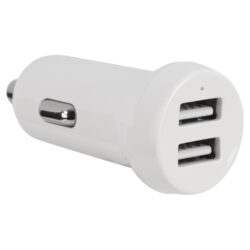 Q-Link autolader - 12-24V - 2 x USB - 5V - 2.4A - wit - Afbeelding 2