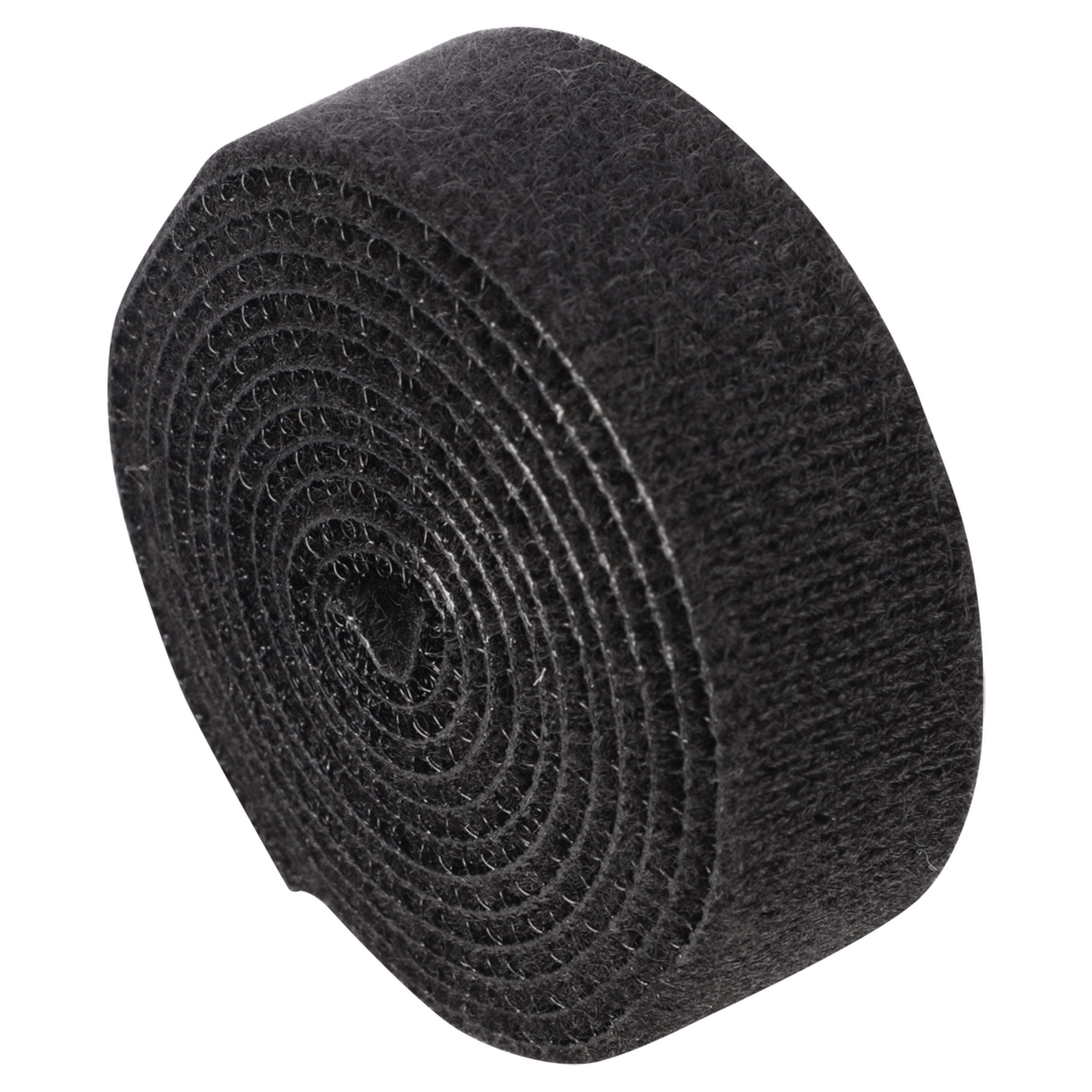 Q-Link kabelbinder  - klittenband - 2 cm x 120 cm - zwart