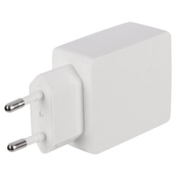 Q-Link thuislader - duo - 230V - 5V - 2.4A max - wit - Afbeelding 2