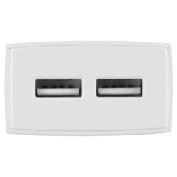 Q-Link thuislader - duo - 230V - 5V - 2.4A max - wit - Afbeelding 3