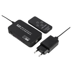 Q-Link HDMI switch - HD - 4P - 4K/60HZ - zwart - Afbeelding 2