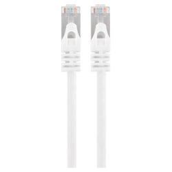 Q-Link FTP kabel - CAT7 - 2RJ45 - wit - 5 m