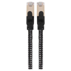Q-Link FTP kabel - CAT8 - 2RJ45 - KPN - 1.5 m - zwart