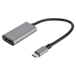 Q-Link adapter kabel - USB-C - male/HDMI - female - 19 cm