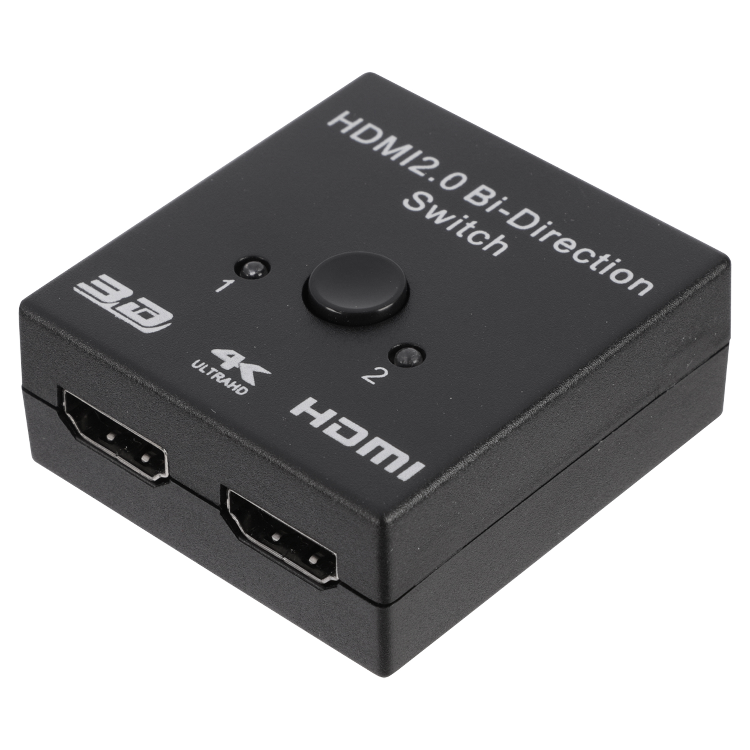 Q-Link HDMI switch - BI-Directional - zwart
