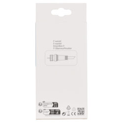 Q-Link COAX kabel - RG59 - F-connector 5 m - wit - Afbeelding 3
