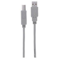 Q-Link USB kabel - 2.0 - USB-A male/USB-B male - 2 m - grijs