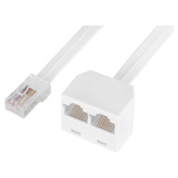 Q-Link telefoon splitter - modulair - wit