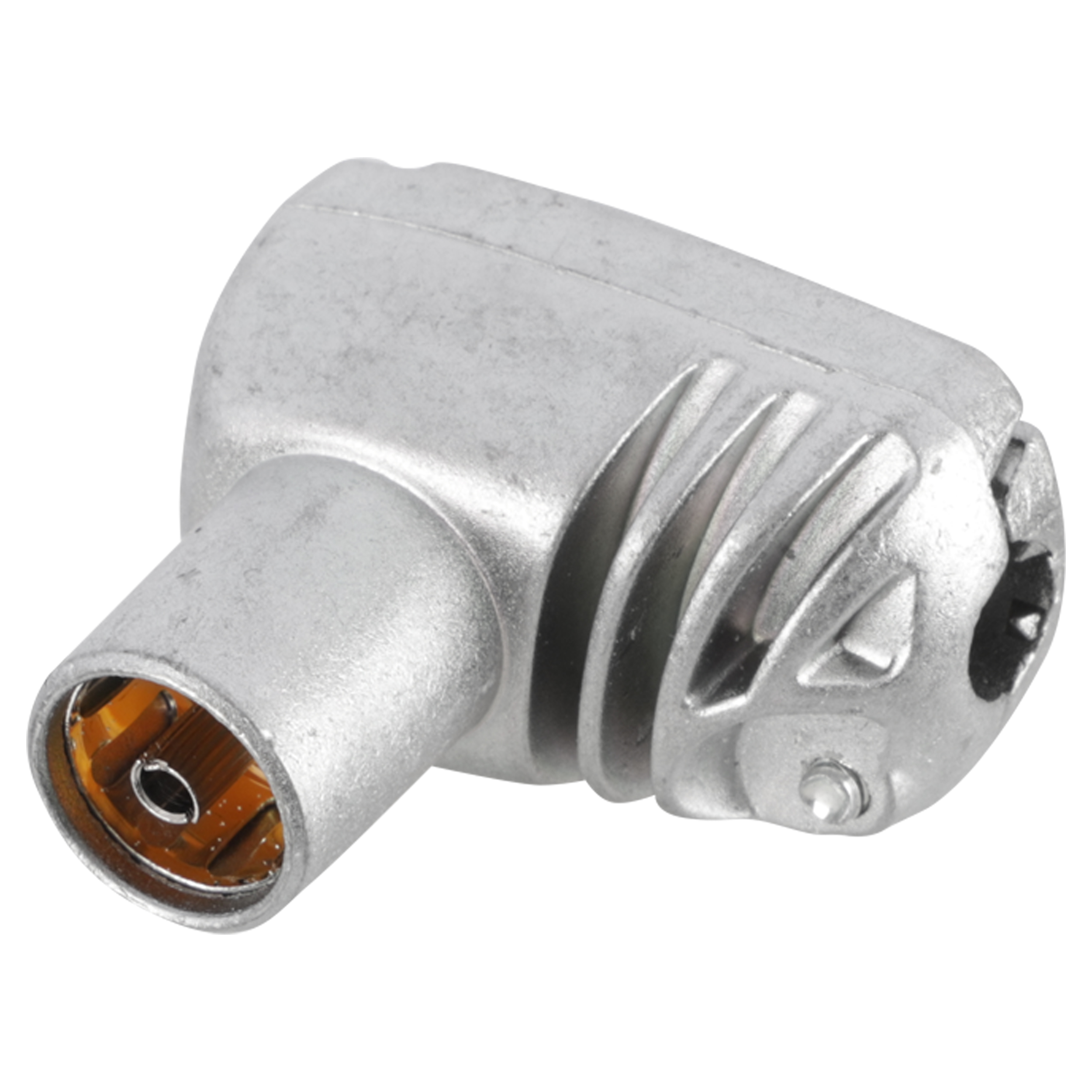 Q-Link COAX stekker - KabelKeur - haaks - female - metaal